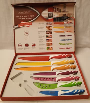 7tlg. Messerset Royalty Line Neuwertig noch nie gebraucht!!!