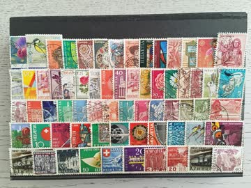 schönes Schweiz Lot gestempelt