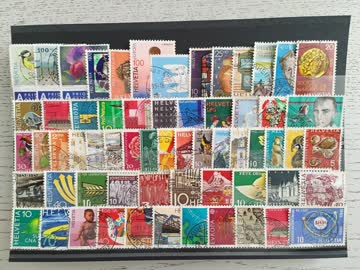 schönes Schweiz Lot gestempelt