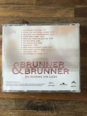 CD , Brunner & Brunner , Ich schenke dir Liebe