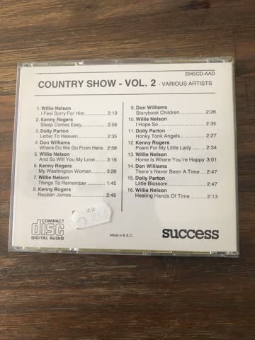 CD - Country Show Vol. 2