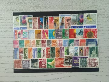 schönes Briefmarken Lot Schweiz gestempelt