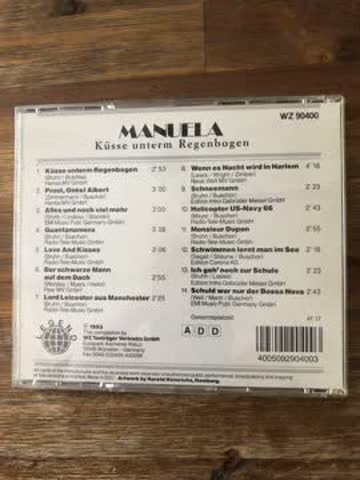 CD , Manuela , Küsse unterm Regenbogen