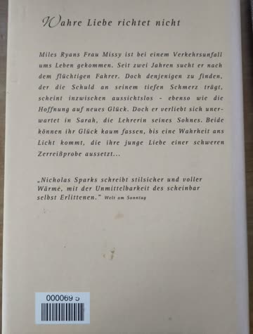 Weg der Träume , Nicholas Sparks
