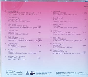 CD: Top Jazz Sampler - Sony Music