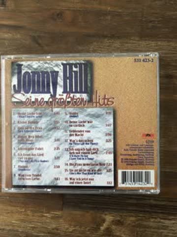 CD , Jonny Hill , Seine grössten Hits