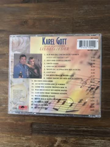 CD , Karel Gott , Seine schönsten Liebeslieder