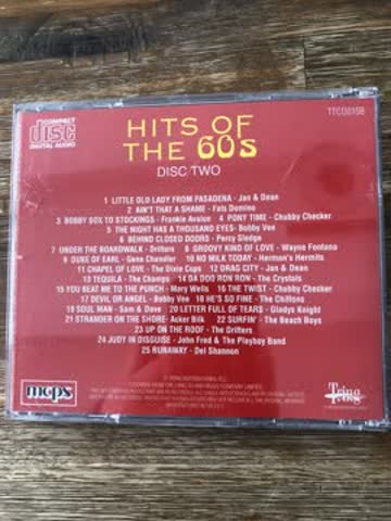 CD , Hits of the 60 s , Disc Two