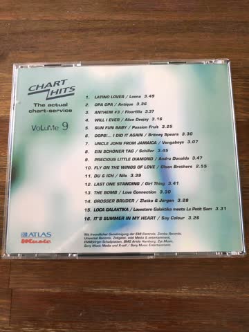 CD , Chart Hits Vol. 9