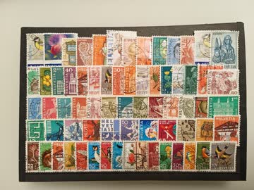 schönes Briefmarken Lot Schweiz gestempelt