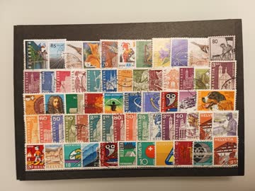 schönes Briefmarken Lot Schweiz gestempelt