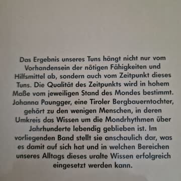 Vom richtigen Zeitpunkt