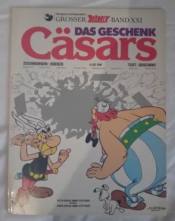 Asterix Das Geschenk Cäsars Band 21