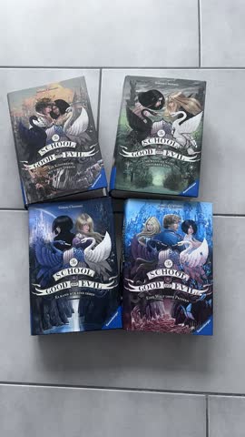 4 Fantasybücher School for Good an Evil Band 1 bis 4