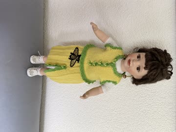 PUPPENKLEIDUNG STRICK