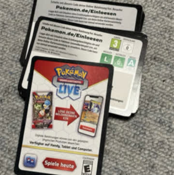 1 Pokemon Code Karte Prismatische Entwicklungen