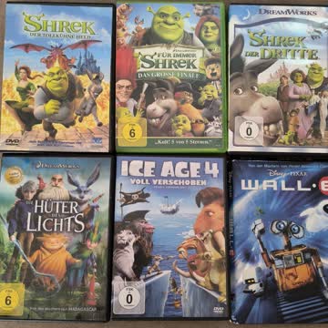 Exsila Artikel: 6x Kinder DVD