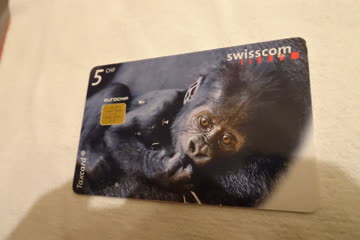 Set mit 5 verschiedenen Taxcards