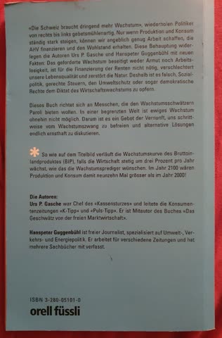 Das Geschwätz vom Wachstum