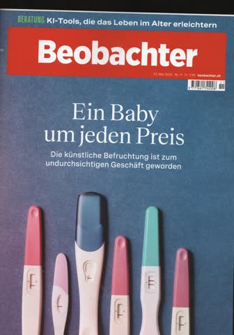 Magazin Beobachter nr. 11 vom 23.5.2025
