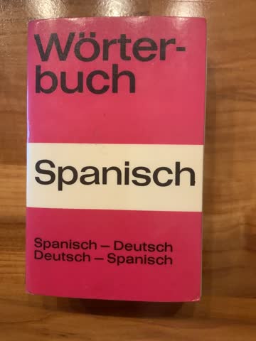 Taschenwörterbuch Spanisch-Deutsch / Deutsch-Spanisch