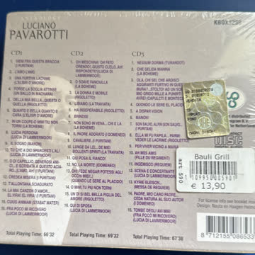 Luciano Pavarotti - anthology