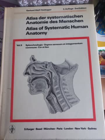 2 Bucher Atlas der systematischen Anatomie des Menschen