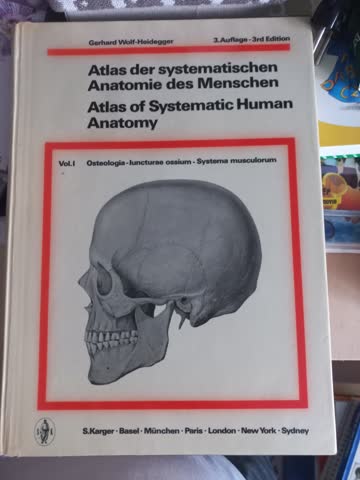 2 Bucher Atlas der systematischen Anatomie des Menschen