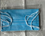 3 Stk. NEUE Einweg Masken blau