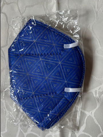 3 Stk. KN95 Masken blau
