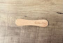 19 Stk. unbenützte Crème d'Or Glacélöffelchen aus Holz