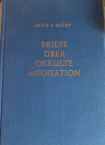 Briefe über Okkulte Meditation Buch