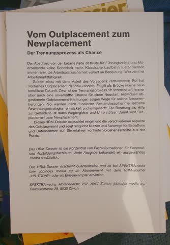 Vom Outplacement zum Newplacement