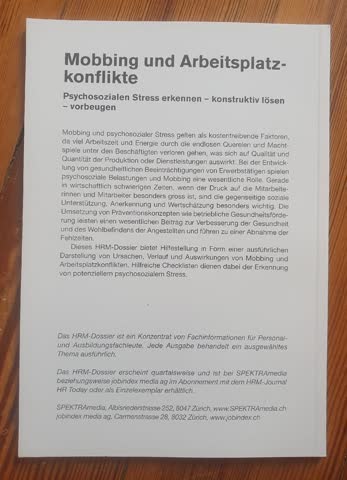 Nobbing und Arbeitsplatzkonflikte