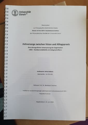 Exsila Artikel: Zeitvorsorge zwischen Vision u. Alltagspraxis