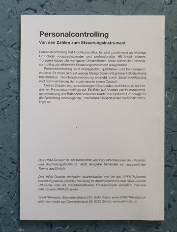 Personalcontrolling