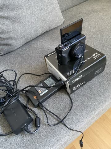 Canon PowerShot G7X Mark III Schwarz