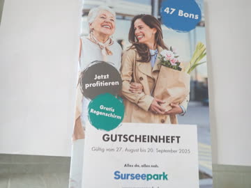Gutscheinheft Surseepark