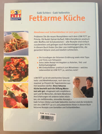 Fettarme Küche