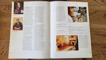 Vier Unternehmensprospekte von Patek Philippe