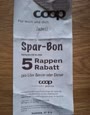 Coop Tankgutschein 5 Rp