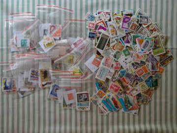 Ein Posten ausländische Briefmarken