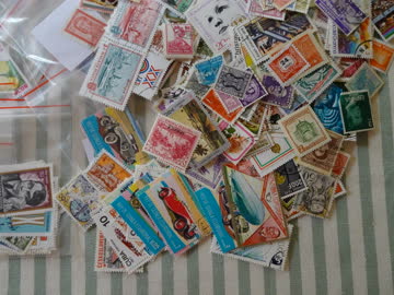 Ein Posten ausländische Briefmarken