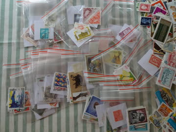 Ein Posten ausländische Briefmarken