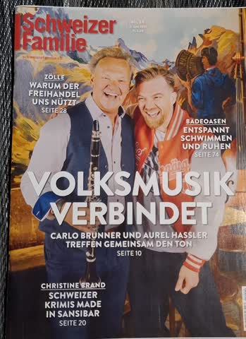 Exsila Artikel: Schweizer Familie Juni 25