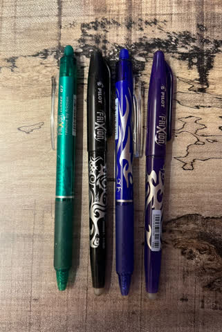 Exsila Artikel: 4 Stk. leere Gelschreiber