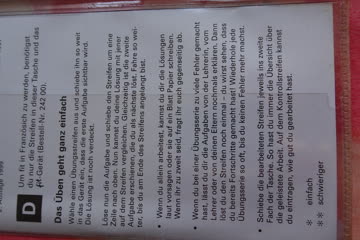 fit Lernkarten in Französisch Nr. B - Verbes (ohne Gerät)