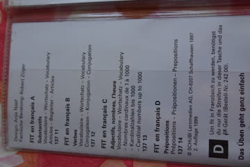 fit Lernkarten in Französisch Nr. B - Verbes (ohne Gerät)