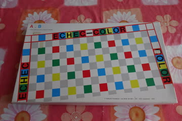 Spiel und Quiz Echec - Color für 2-4 Spieler oder Teams
