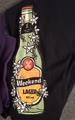 T-shirt uni schwarz aus Südafrika S